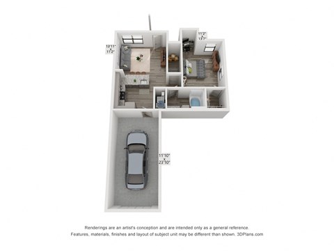 Emerson at Leander A1 G Floor Plan